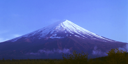 霊験あらたかな富士山